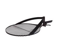 Cookking - Grille Acier Naturel 60cm avec poignée pour braséro Bandito et Montana X