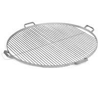 Cookking - Grille de Cuisson en Acier INOX de 60 cm à 80 cm de diamètre avec 4 poignées à Poser sur brasero - Ø 60 cm