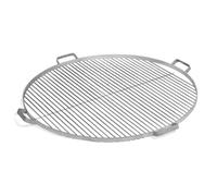Cookking - Grille de Cuisson en Acier INOX de 60 cm à 80 cm de diamètre avec 4 poignées à Poser sur brasero - Ø 70 cm