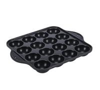 CookKing Plaque de cuisson antiadhésive TAKOYAKI, fabriquée en Corée