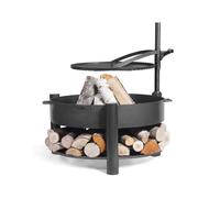Barbecue Braséro de jardin avec grille multifonctionnel «MONTANA X» de la grille 60 cm