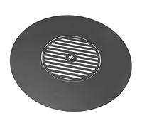 Farmcook Plaque de cuisson ronde Cookking 222305 en acier Ø 82 cm - grille centrale, 4 anses