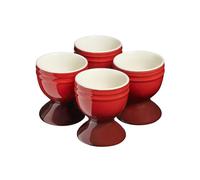 Cooks Professional Lot de 4 coquetiers en grès rouge