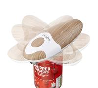Cooks Professional Ouvre-boîte électrique | Ouvre-boîte automatique sans fil pour l'arthrite et l'arthrite | Fonctionnement mains libres | Design One Touch | Blanc Nordique