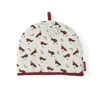 Cooksmart Couvre-théière en Tissu décoratif avec Motif Rouge-Gorge Festif | Garde Les théières au Chaud | Parfait pour la Cuisine, la Salle à Manger ou Le thé de l'après-midi | Accessoire d'intérieur