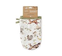 Cooksmart Forest Fable Lot de 2 Mini Gants en néoprène pour Micro-Ondes | Gants résistants à la Chaleur | 100% sergé de Coton et néoprène | Imprimé Animal de la forêt | Lavables en Machine