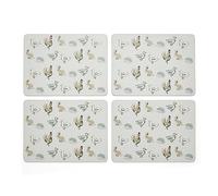 Cooksmart Lot de 4 Sets de Table | Sets de Table pour Table avec Motifs Britanniques | Sets de Table pour Tous Les Types de Cuisines - Animaux de la Campagne