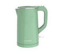 Cooktron Bouilloire Électrique Inox, Vert clair