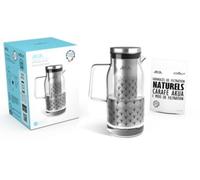 Cookut - Carafe Filtrante En Verre Inox Filtrante