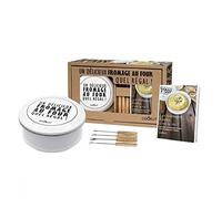 Cookut - Coffret cadeau cuiseur fromage au four - Acier émaillé - Blanc