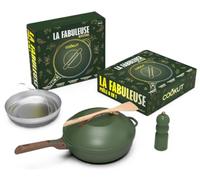COOKUT, Coffret de Noël - La Fabuleuse Poêle 24 cm - Fougère (Vert)