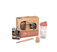COOKUT - Coffret Miam Shaker, Tampon Huileur et Spatule Crêpe - Guimauve