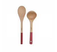 Cookut, Cuillère et Louche en Bois - Rouge