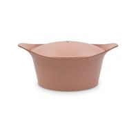 Cookut - L'incroyable Cocotte 20 cm avec poignée en métal et manique assorties - Guimauve