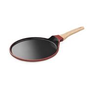 COOKUT, L'incroyable Crêpière 26 cm - Passion (Rouge intérieur noir)
