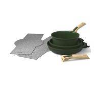 Cookut - L'incroyable kit poêles et casserole à poignée amovible - Fougère