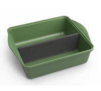 COOKUT, L'incroyable PETIT plat à Four Ajustable 24 x 30 x 9.5 cm - FOUGERE (Vert)