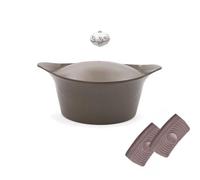 Cookut - MA Jolie COCOTTE Brun Moka Corps sans Bouton 28 CM