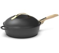 La Fabuleuse Poêle Sauteuse Casserole Cocotte Cookut 28 cm - Noir Météore