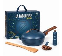 Cookut - Poêle La Fabuleuse 24cm Myrtille Edition Noel
