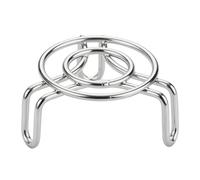 Cookware Rack Stand, Mini Food Steamer Grid, Stainless Steel with Even Heat Circulation Design, Rust Resistant Kitchen Insert, Steaming Support Frame, Cooking Accessory for Milk and Vegetables