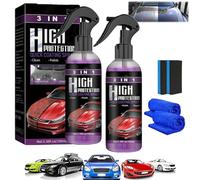 cookx Newbeeoo Car Coating Spray,Newbeeoo 3 in 1 High Protection Quick Car Coating Spray,High Protection 3 in 1 Spray,Newbeeoo 3 in 1 Height Protection,Newbeeoo Ceramic Car Coating Spray (2 Pcs)