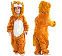 COOKY.D Lion Grenouillère Bébé Halloween Enfant Déguisement,24-30 Mois