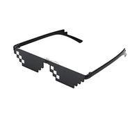 Cool 3 Bit MLG Pixelated Lunettes De Soleil Deal with It Lunettes Mosaic Pixel Lunettes De Soleil Créatif et UtileDesign esthétique