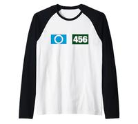 Cool 456 Code Number "O" Say Yes Illustration Graphic Design Manche Raglan