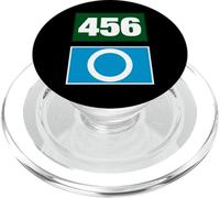 Cool 456 Code Number "O" Say Yes Illustration Graphic Design PopSockets PopGrip pour MagSafe