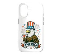 Cool 4th of July America Pygargue à tête Blanche Cadeau pour garçons et Filles Coque pour iPhone 17
