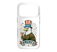 Cool 4th of July America Pygargue à tête Blanche Cadeau pour garçons et Filles Coque pour iPhone 17 Pro
