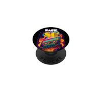 Cool 80's Forever, Vintage Retro Back to 80's Graphic Design PopSockets PopGrip Adhésif