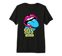 Cool 90's Forever, Vintage rétro Back to 90's Graphic Design T-Shirt Haut de Gamme