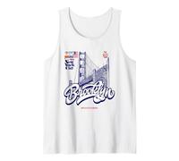 Cool Abstract Brooklyn Bridge New York Illustration Graphic Débardeur