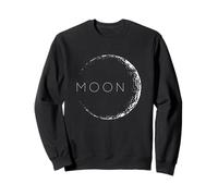 Cool Abstract Moon Illustration Novelty Graphic Designs Sweatshirt