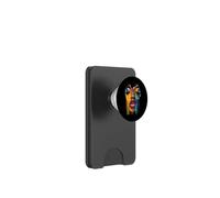 Cool African Woman Afro Color Painted Face Juneteenth Vibes PopSockets PopWallet pour MagSafe