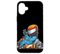 Cool Amazing Karting Race of Champions Illustration Graphic Coque pour iPhone 16 Plus