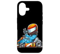 Cool Amazing Karting Race of Champions Illustration Graphic Coque pour iPhone 17