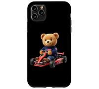 Cool Amazing Teddy Bear Karting Race of Champions Graphic Coque pour iPhone 11 Pro Max