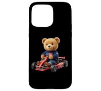 Cool Amazing Teddy Bear Karting Race of Champions Graphic Coque pour iPhone 15 Pro Max