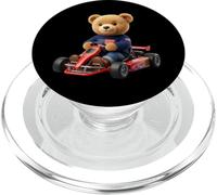 Cool Amazing Teddy Bear Karting Race of Champions Graphic PopSockets PopGrip pour MagSafe