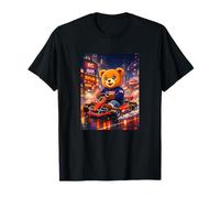 Cool Amazing Teddy Bear Karting Race of Champions Graphic T-Shirt