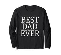 Cool and Stylish Best Dad Ever Father Daddy Manche Longue