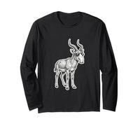 Cool Antilope Saïga Lunettes Dessin Manche Longue