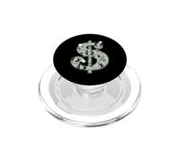 Cool As Dollar Bill Dollar Sign $$ Money Art Design PopSockets PopGrip pour MagSafe