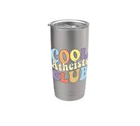 Cool Atheists Club Science Crew Occulte Anti Religion Gobelet isotherme en acier inoxydable double paroi