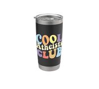 Cool Atheists Club Science Crew Occulte Anti Religion Gobelet isotherme en acier inoxydable double paroi