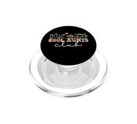Cool Aunts Club Funny Auntie Sister Wildflower PopSockets PopGrip pour MagSafe