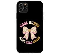Cool Aunts Have Zero Rules Fun Frère et Soeur Coque pour iPhone 11 Pro Max